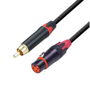 Rohs CE Jinsanhu ไมโครโฟนเชื่อมต่อ <span class=keywords><strong>Rca</strong></span> Xlr หญิง,<span class=keywords><strong>สาย</strong></span>เครื่องดนตรีทองคำคุณภาพสูงขายส่ง - Product Image 1