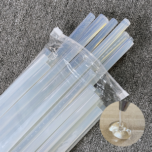 Barra de pegamento de fusión en <span class=keywords><strong>caliente</strong></span> de <span class=keywords><strong>silicona</strong></span> transparente de 11mm y 7mm, barras de <span class=keywords><strong>pistola</strong></span> de pegamento <span class=keywords><strong>caliente</strong></span> para construcción - Product Image 4