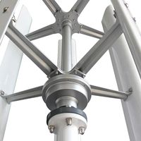 Modèle H 5 pièces pales éolienne verticale triphasé AC générateur à aimant Permanent ou générateur de Suspension à aimant Permanent