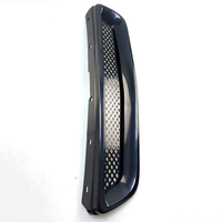 Grille de calandre avant en maille, grille d'admission d'air sport en ABS, noir brillant, noir carbone, noir mat, peinte pour Honda Civic 1996-1998