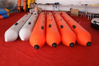 Plateforme flottante en PVC de 300x35 cm, 0,9 mm, pour pont de bateau, pêche, tube flottant robuste