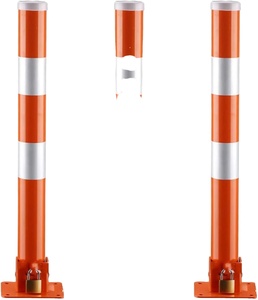 Barrera de Seguridad para Entrada de Vehículos, Postes de Control de Tráfico y Estacionamiento para Exteriores - Product Image 1