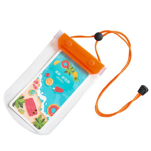 Funda impermeable para teléfono de PVC con cordón para natación, rafting, buceo, 7.2 pulgadas máximo, unisex, uso en exteriores - Product Image 2