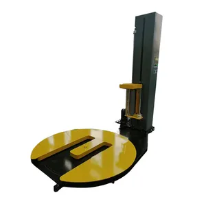 Máquina de embalaje de bobinado de bandeja Nueva máquina automática de embalaje de película de paleta Equipo de embalaje de envoltura de paleta