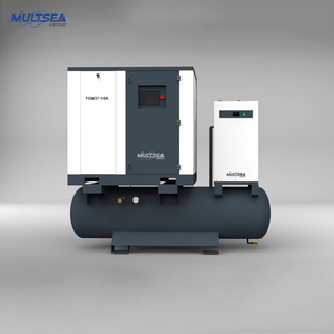 Tarım Harvester pnömatik 15kW, 37kW için 4-IN1 enerji tasarrufu kombine vida hava kompresörü - Product Image 5