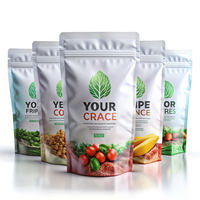 Sacs Doypack Personnalisés en Gros avec Fermeture Ziplock Résistante, Pochettes Sachets Doypack pour Bonbons et Biscuits