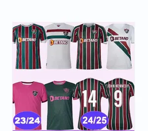 24 25 Fluminense Mens Soccer Jerseys 23 24 ANDRE JORGE MARTINELLI GANSO MENDES JOHN KENNEDY Home Away Special Football Shirts