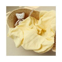 Tissu en mousseline biologique peignée 4 couches, imprimé sur mesure, léger, pour chemises garçons et filles, techniques de tissage oreiller, crêpe, vente en gros