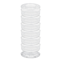 360 °    Présentoir rotatif pour échantillons de vernis à ongles, 300 couleurs, support de présentation pour pointes d'ongles, organisateur pour salon de beauté