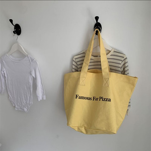 Borsa da viaggio per studenti di grandi dimensioni con stampa di lettere di capacità all'ingrosso borsa da viaggio in tela Tote in stile <span class=keywords><strong>Shopping</strong></span> - Product Image 5