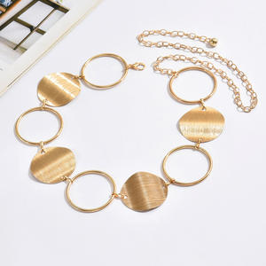 سلسلة خصر هندسية مجوفة مبالغ فيها ومثيرة، سلسلة جسم أنيقة وعصرية للنساء - Product Image 6