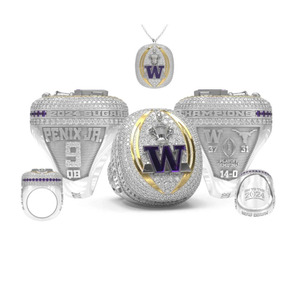 แหวนแชมป์โลหะสำหรับผู้ใหญ่สำหรับเด็กแหวนแชมป์กีฬาปรับแต่งได้ - Product Image 1