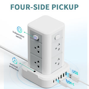 แถบไฟประเทศไทย<span class=keywords><strong>ม</strong></span>ีช่องเสียบ3ช่องแบบ3ช่องชนิด C ตัวขยายหลายตัวป้องกันการโอเวอร์โหลดสำหรับใช้ในอุตสาหกรรมขายดี - Product Image 5