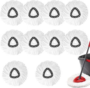Compatible with EasyWring Rotating Mop Bucket Steel Microfiber Head Plastic Basket Self-Wringer Dry Wet Mops for Floors Cleaning - Product Image 1