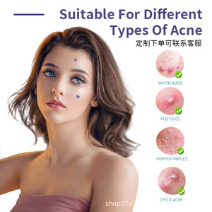 Apósitos hidrocoloides médicos transfronterizos, parches de piel artificial para el acné, hidrogel de color invisible a prueba de sudor para marcas de acné. - Product Image 3