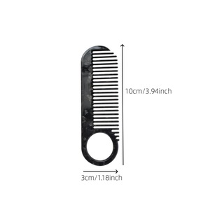 Nuevo Peine Pequeño de Ácido Acético con Orificios, Antiestático, Multifuncional y Portátil para Hombres y Mujeres - Product Image 4