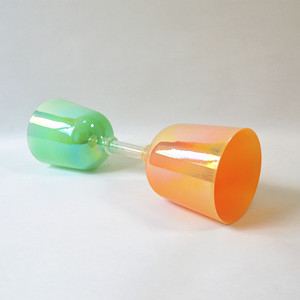 Calice chantant en cristal spirituel HF pour la guérison sonore, instrument de méditation en quartz alchimique double calice sacré - Product Image 2