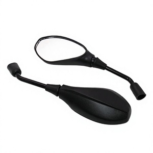 Espejo Retrovisor Lateral Universal para Motocicleta, <span class=keywords><strong>Ciclomotor</strong></span>, Scooter Eléctrico, para Honda Dio Navi XTZ CRF 110 125 Yamaha Fascino Burgman - Product Image 1