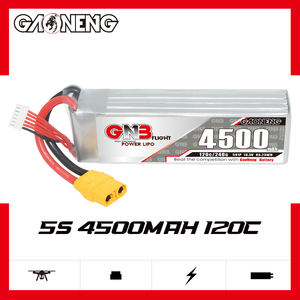 GNB GAONENG 4500mah 5S 18.5V 120C XT90 <b>RC</b> LiPo Battery 7 Inch 300mm-380mm FPV FMS 70mm EDF Jets <b>Helicopters</b> 800mm Warbirds Align - Product Image 2