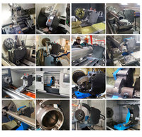 Supports de centrage automatiques de précision, cadre central hydraulique, accessoires pour machines-outils, support de centrage pour tour
