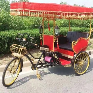 รถสามล้อไฟฟ้า2/3/4ที่นั่งรถสามล้อไฟฟ้าสำหรับเที่ยวชมสถานที่จัดงานแต่งงาน - Product Image 3