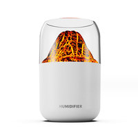 Diffuseur électrique ultrasonique d'humidificateur d'air d'Usb d'aromathérapie d'arome de Flam d'appareils ménagers intelligents avec la lumière d'ambiance