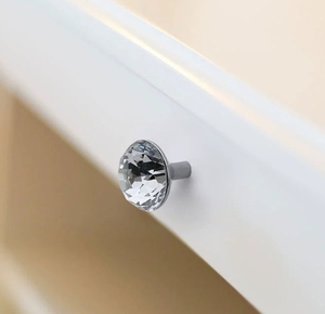 Hiện Đại Đơn Giản Pha Lê Xử Lý Châu Âu Kẽm Hợp Kim Tủ Tủ Quần Áo Điểm Khoan Đồ Nội Thất Phần Cứng Nhà Máy Bán Hàng Trực Tiếp - Product Image 3