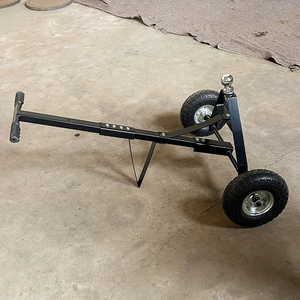 Chariot de remorquage robuste <span class=keywords><strong>pour</strong></span> bateau et <span class=keywords><strong>camping</strong></span>-<span class=keywords><strong>car</strong></span>, capacité 300 kg, avec attelage 1 7/8 pouces - Product Image 2