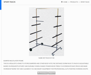 Rak <span class=keywords><strong>Display</strong></span> ritel cat bubuk logam kustom toko perhiasan kustom peralatan reparasi badan - Product Image 5