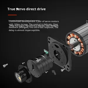 Nhà Máy Bán buôn simagic Alpha EVO mới cực thấp quán tính động cơ servo cơ sở đua mô phỏng trò chơi chỉ đạo bánh xe mô phỏng - Product Image 5