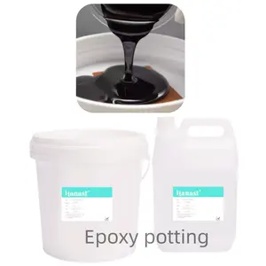 Keo nhựa Epoxy màu đen 5:1 keo dán nhựa Epoxy hợp chất cho thiết bị điện tử biến áp