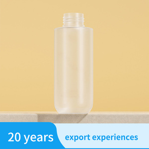 Botella de Plástico Transparente/Esmerilada con Tapa Blanca de 100ml/120ml, Botella de Plástico con Pulverizador Fino para Tónico/Loción Cosmética - Product Image 3