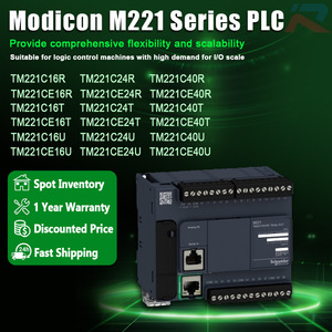 Contrôleur programmable Schneider Modicon M221 Série TM221CE16U, module d'entrée/sortie 16 points neuf et original TM221CE16U en stock - Product Image 3