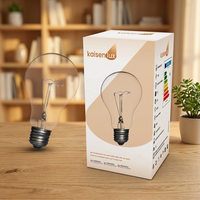 Ampoule LED Edison Incandescente Transparente Givrée 100W 200W 110V 220V A60 E27 B22