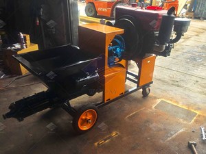 Pulverizador de hormigón seguro para niños, bomba de hormigón diésel para proyectos de ensanchamiento de carreteras - Product Image 5