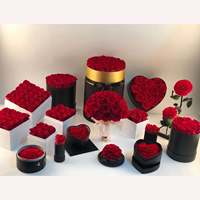 China Großhandel Langlebige ewige konservierte Blume in Geschenk box Bunte Schönheit Echte frische konservierte Rosen