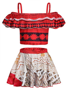 Disfraz <span class=keywords><strong>Ocean</strong></span> Moana colección vestido niños Cosplay niñas princesa Vaiana TV y película disfraces aventura bohemio Anime traje - Product Image 4