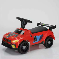 Voiture à pousser multifonctionnelle pour bébé avec poignée amovible, jouet coulissant pour enfants, style voiture de sport, pour 12-36 mois