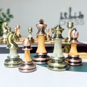 2025 Novo Produto Meia Presente De Natal Tamanho Grande Luxo 3.5 Polegadas Peças De Xadrez - Product Image 1