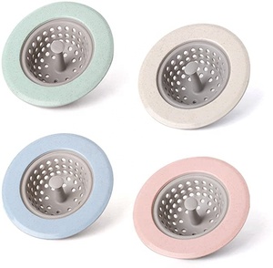 4 PCS grand bouchon d'évier de cuisine en silicone à bord large et couvercle de crépine ustensiles pour un drainage efficace dans la cuisine - Product Image 2