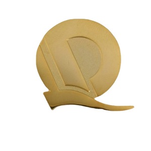 Insignias de metal personalizadas de cobre con cierre de mariposa tipo pin para el hombro, para logotipo de empresa o escuela, regalo conmemorativo. - Product Image 3