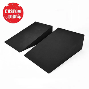 1 par personalizado de espuma EVA para yoga, bloque de cuña para sentadillas, camilla de pantorrilla de goma, tabla inclinada para fisioterapia, talón elevado, peso en sentadillas - Product Image 1
