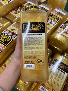 Bestseller 1000ml Beauty Körper-und Gesichts öl mit Gluta-C 24K Gold White ning Anti Dark Spots Anti-Falten-Massage korrektor öl - Product Image 5