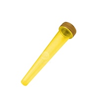 Venta al por Mayor, Envío Rápido, Tubos Cónicos de Plástico Transparente de 98 mm y 120 mm, Coloridos, con Tapa a Prueba de Niños, Tubo CR