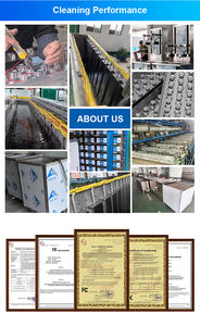 Nettoyeur à ultrasons de petite taille 40 kHz 6L à bon prix pour fruits, légumes et usage domestique - Product Image 6