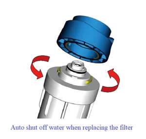 New Style Easy Quick Change Under <b>Sink</b> Twist in UF <b>Water</b> <b>Filter</b> - Product Image 2