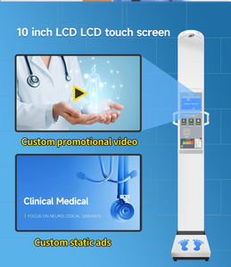 डिजिटल स्मार्ट ऊंचाई वाले वजन पैमाने शरीर की वसा संरचना Bi रिपोर्ट के साथ अस्पताल के लिए स्वास्थ्य निगरानी टकसाल - Product Image 5