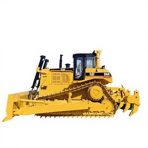 Bulldozer sur chenilles CAT D8R, tracteur lourd, engin de construction - Product Image 1