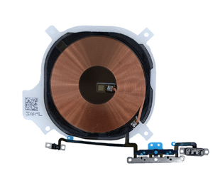 Беспроводная зарядная чип-Катушка <span class=keywords><strong>NFC</strong></span> с кнопкой громкости для <span class=keywords><strong>iPhone</strong></span> X XS 11 12 12 Pro Max 13 PRO 13 Mini 13 Pro Max <span class=keywords><strong>NFC</strong></span> - Product Image 1