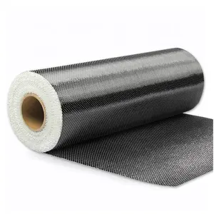 12K 600g/m2 UD Carbon Fiber Fabric For Building Reinforcement